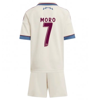 Ajax Raul Moro #7 Tredjetrøje Børn 2025-26 Kortærmet (+ Korte bukser)